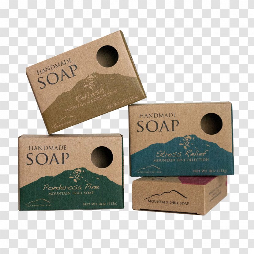 Box Packaging And Labeling Printing Soap - Corrugated Fiberboard Transparent PNG