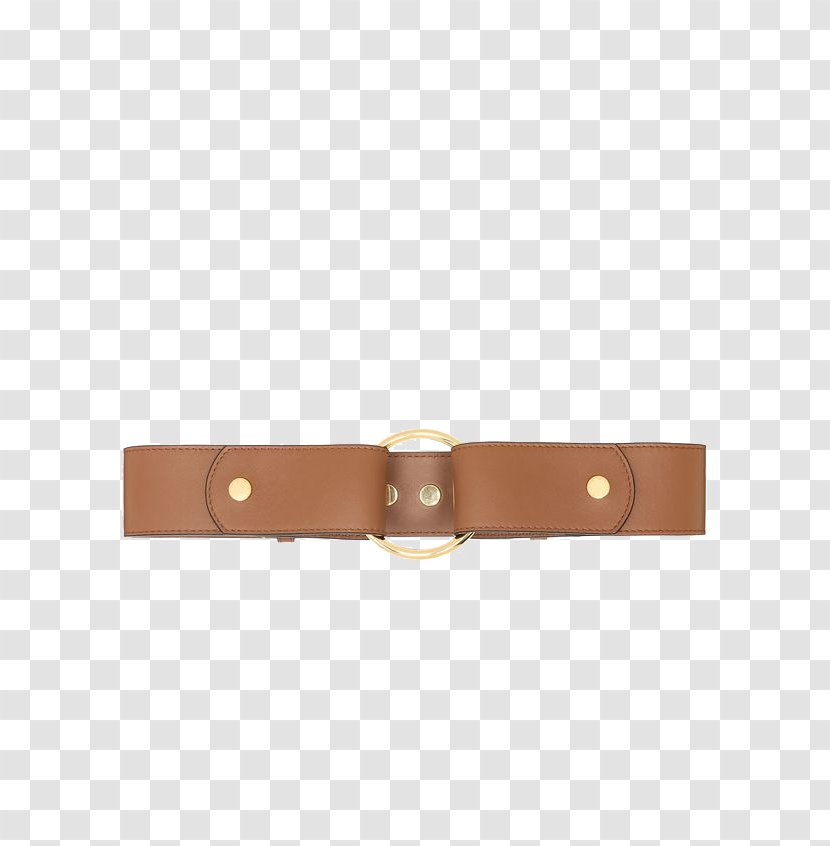 Belt Material Rectangle Pattern - Beige - Retro Transparent PNG