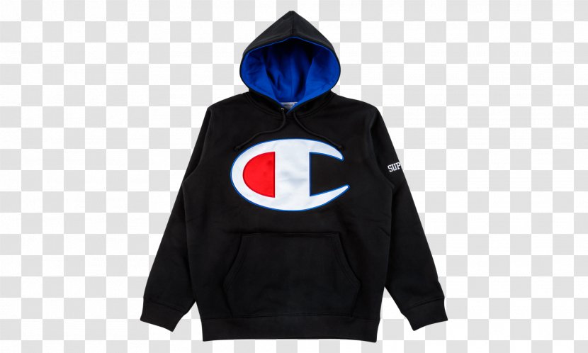supreme champion hoodie blue