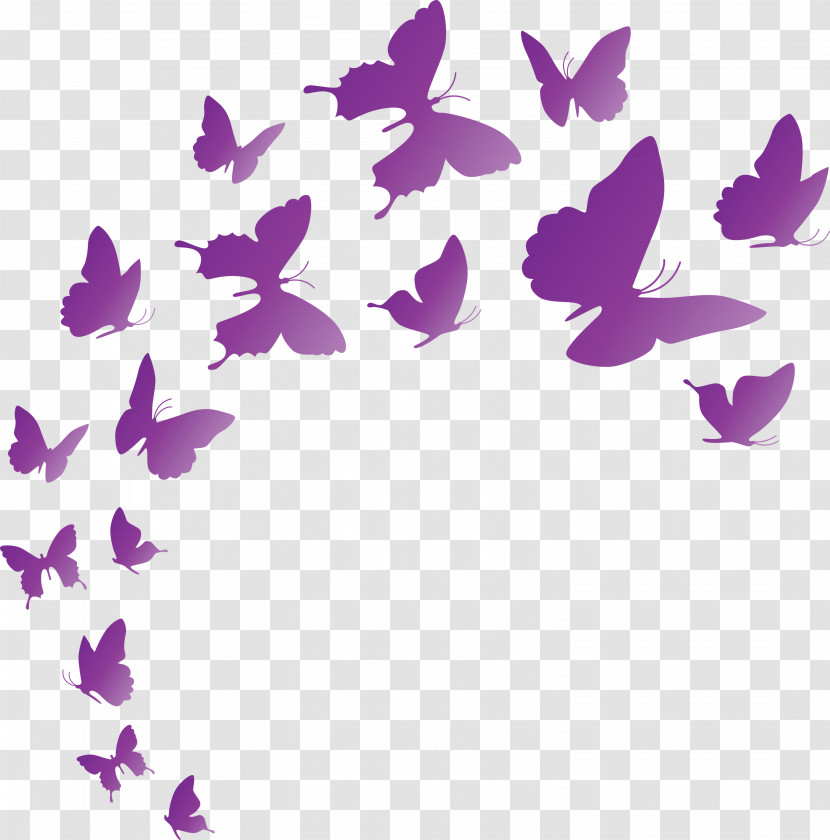 Butterfly Background Flying Butterfly Transparent PNG