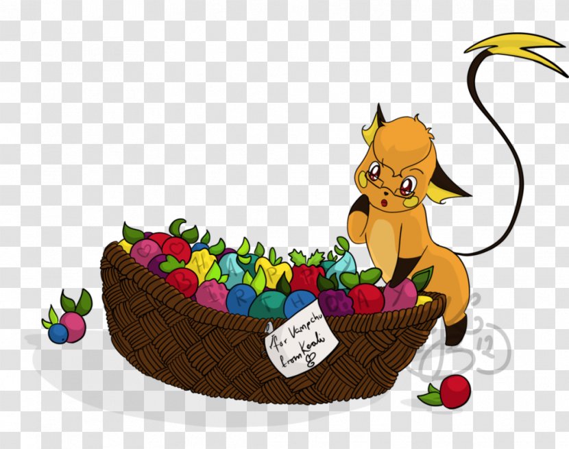 Basket Fruit Clip Art - Organism - Porky Pig Happy Birthday Transparent PNG