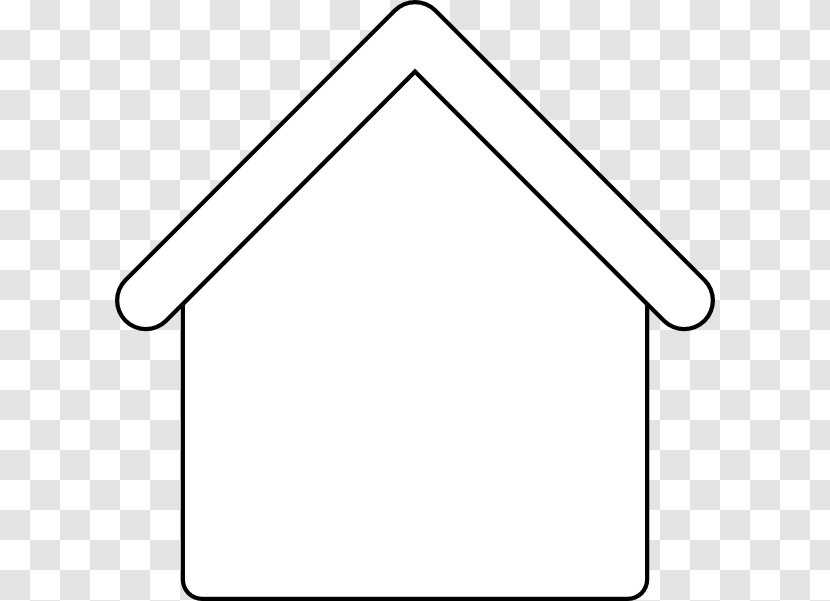 Area Triangle White - Rectangle - Blank House Cliparts Transparent PNG