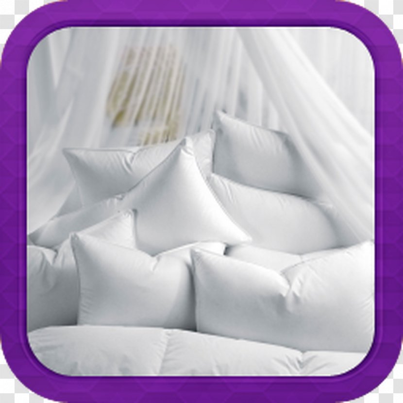 Throw Pillows Down Feather Duvet Bed - Pillow Transparent PNG