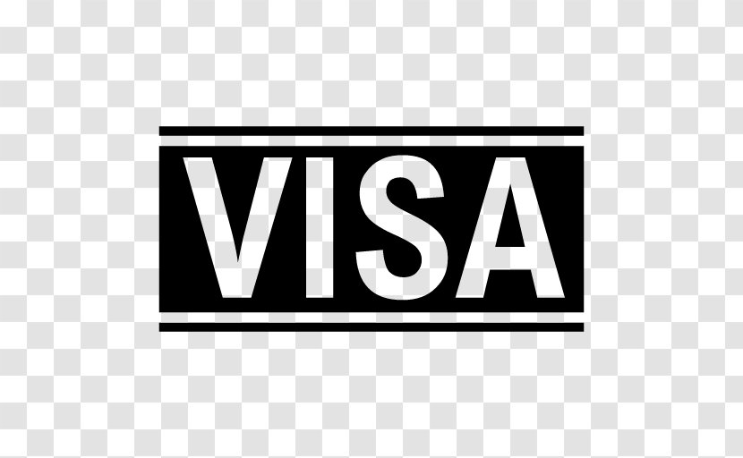 Visa Logo - Vehicle Registration Plate Transparent PNG