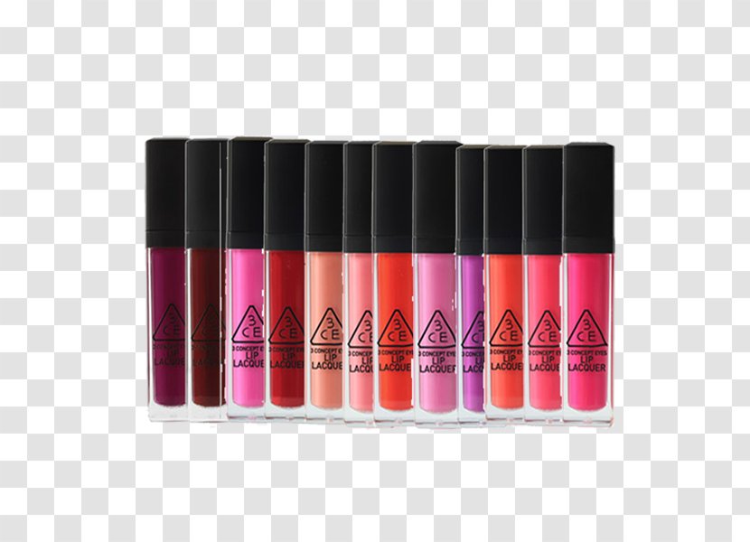 Lip Gloss Lipstick Cosmetics Nail Polish - 3CE Foggy Transparent PNG