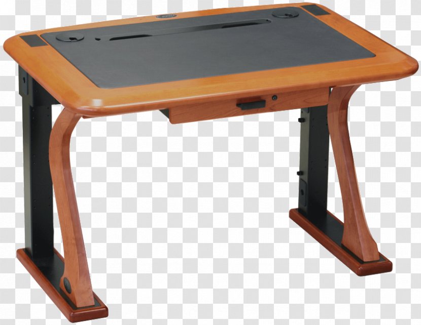 Table Computer Desk Inlay - Wood Transparent PNG