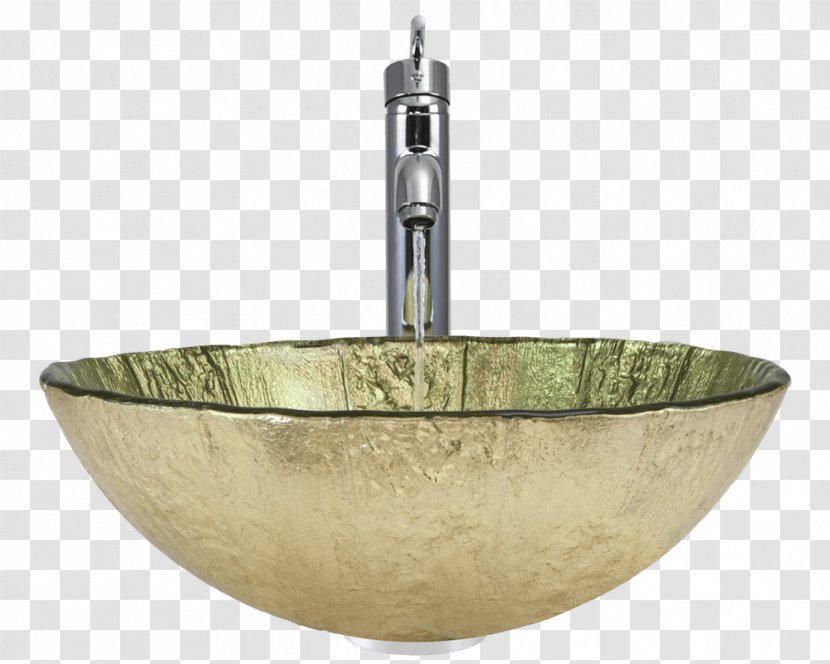 Bowl Sink Faucet Handles & Controls Polaris Sinks Glass Vessel - Plumbing Fixture Transparent PNG