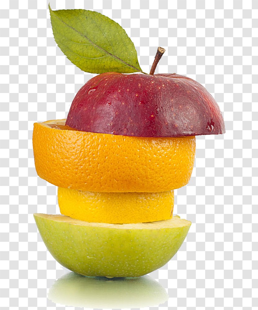 Juice Lemon Apple Food Orange - Pear - Creative Oranges Transparent PNG