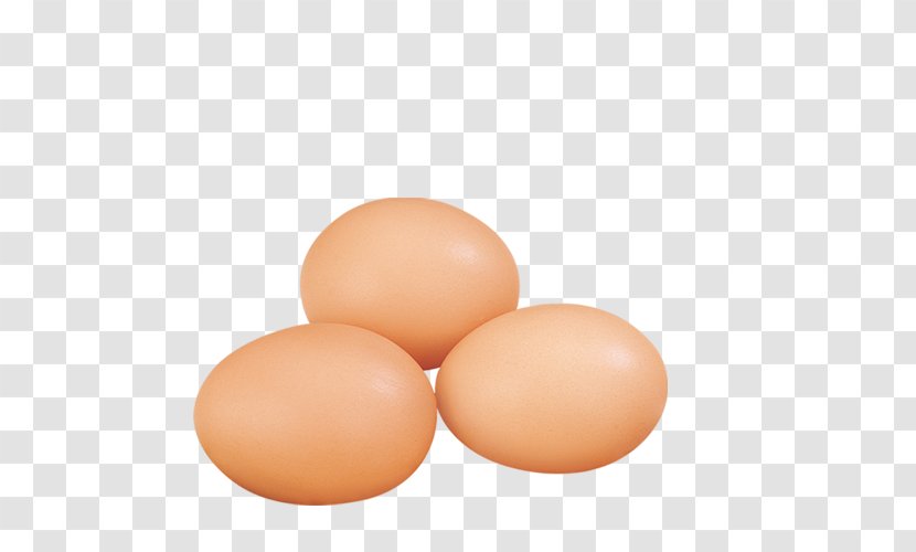 Egg White Yolk Food - Peach Transparent PNG