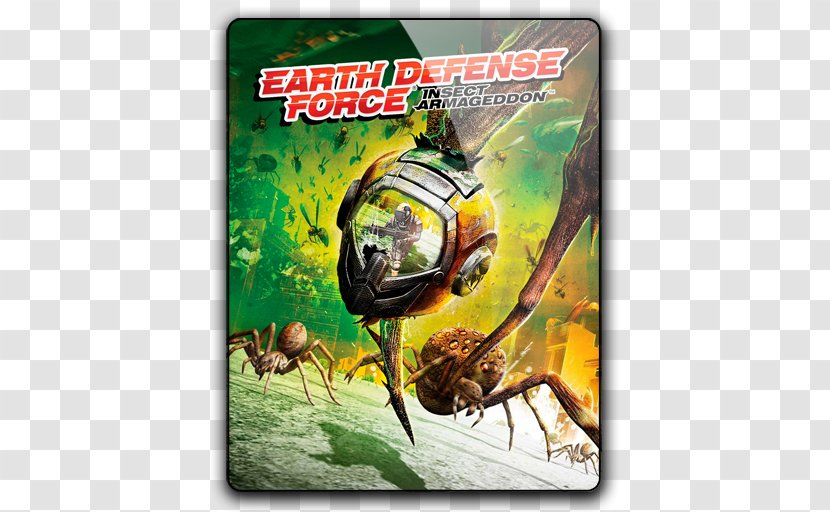 Earth Defense Force: Insect Armageddon Xbox 360 Force 4.1 – The Shadow Of New Despair PlayStation 3 Video Game - Advertising Transparent PNG