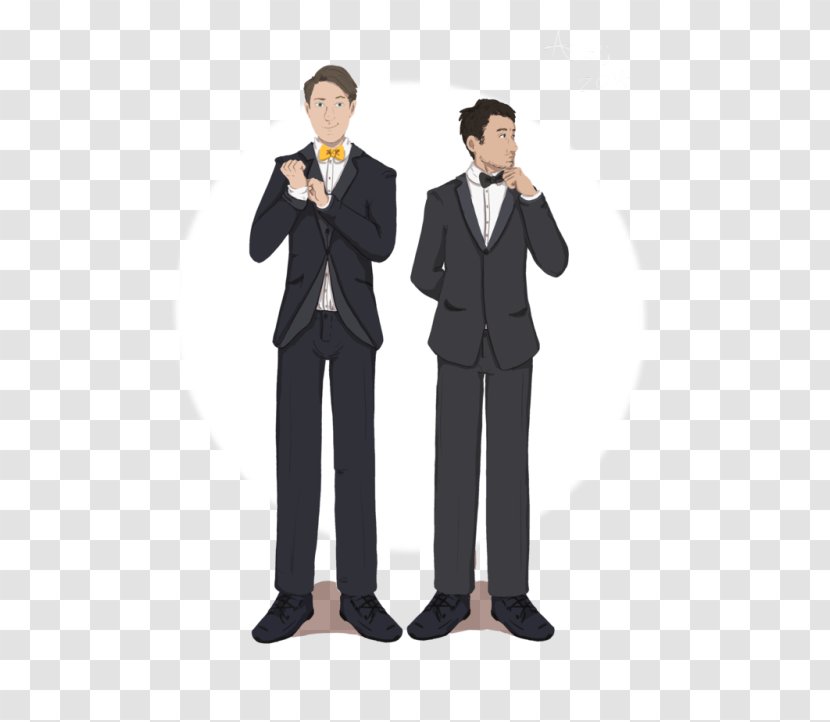 Tuxedo Human Behavior Salaryman Uniform Necktie - Business Transparent PNG