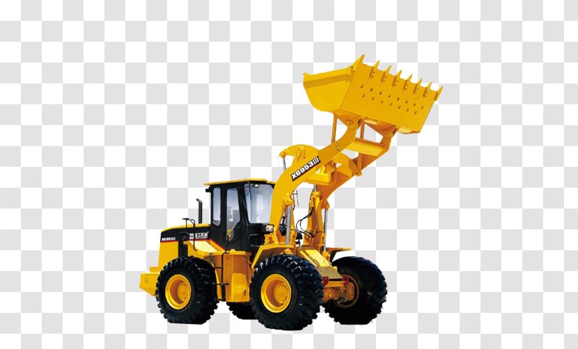 Loader Tractor Excavator LiuGong Machine - Liugong - Yellow Transparent PNG