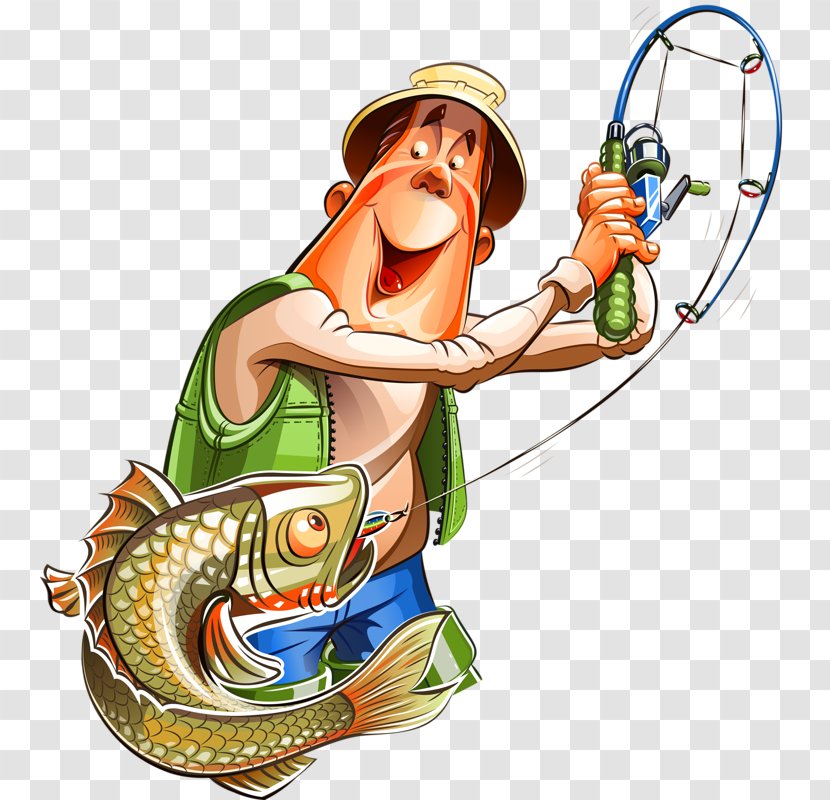 Fishing Rods Cartoon Clip Art - Royaltyfree Transparent PNG
