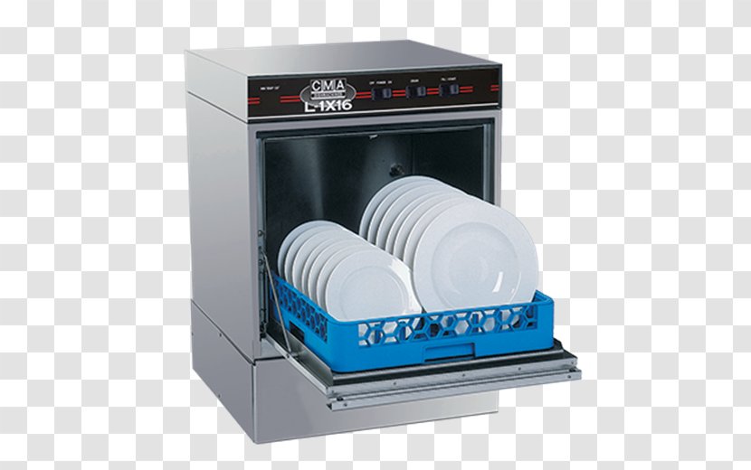 Dishwasher CMA Dishmachines L-1X16 UC65e 180UC - Cma Uc65e - Kitchen Equipment Transparent PNG