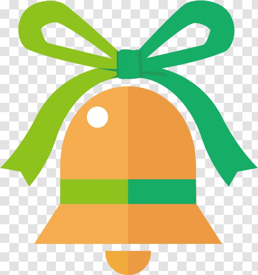 Jingle Bells Christmas - Green Transparent PNG