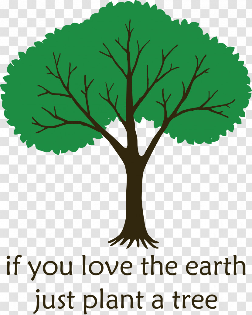 Plant A Tree Arbor Day Go Green Transparent PNG