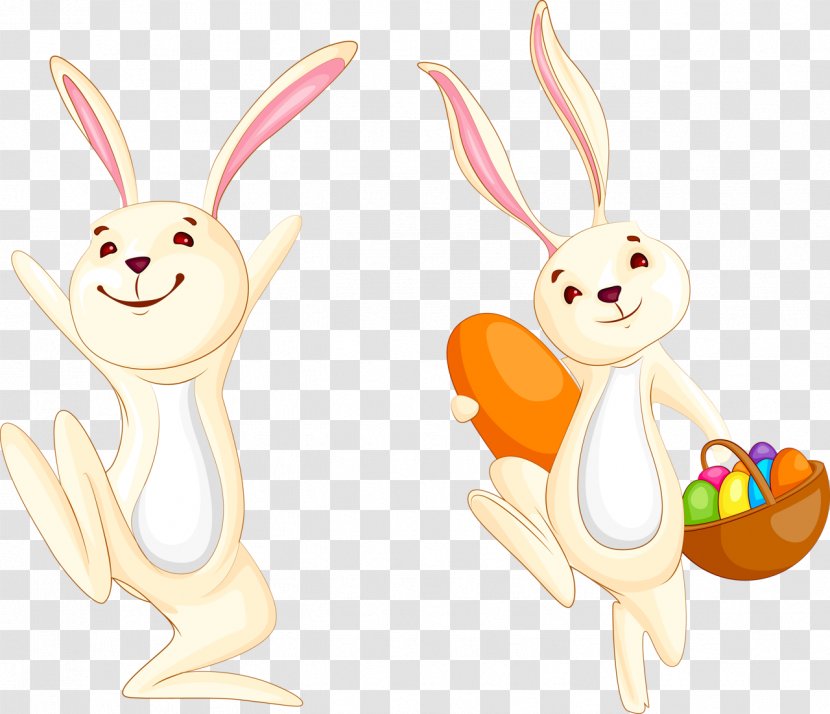Easter Bunny Hare - Food - Funny Transparent PNG