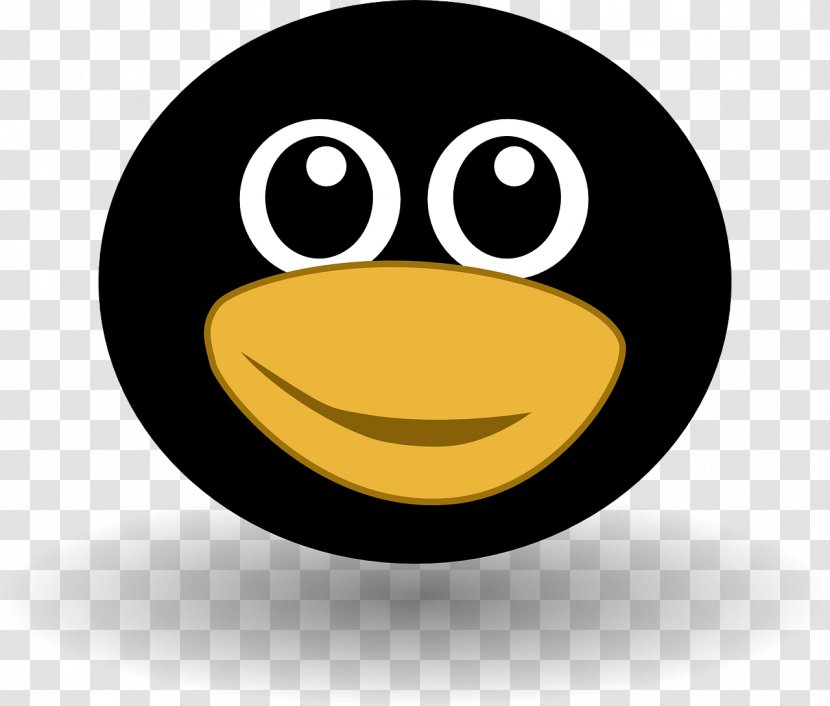Penguin Smiley Emoticon Clip Art - Yellow Transparent PNG