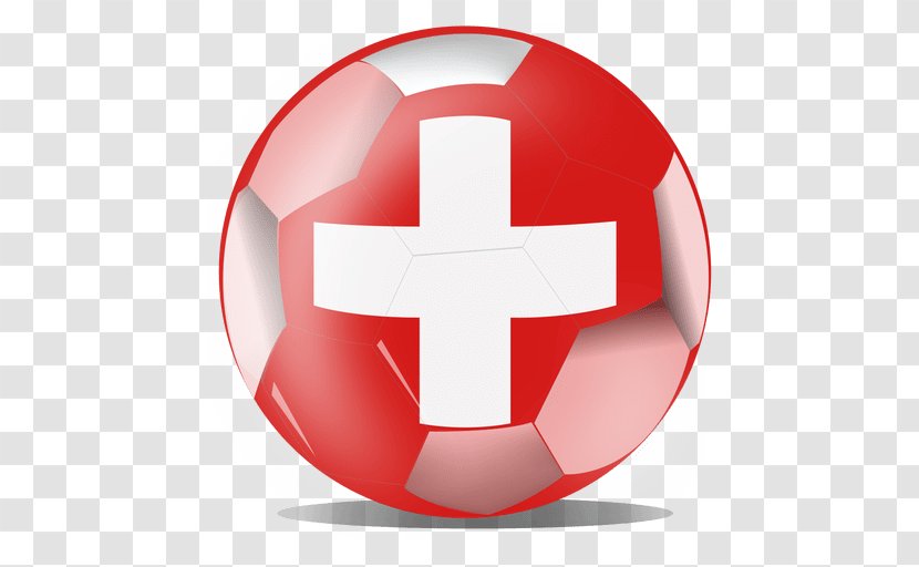 Football World Cup Flag Of Switzerland - Red - Futbool Transparent PNG
