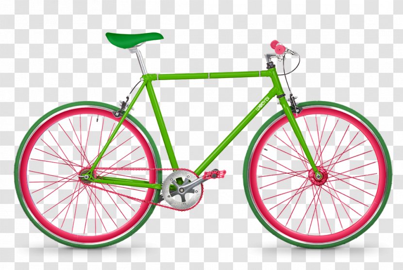 Fixed-gear Bicycle 6KU Bikes Single-speed Fixie - Wheel Transparent PNG