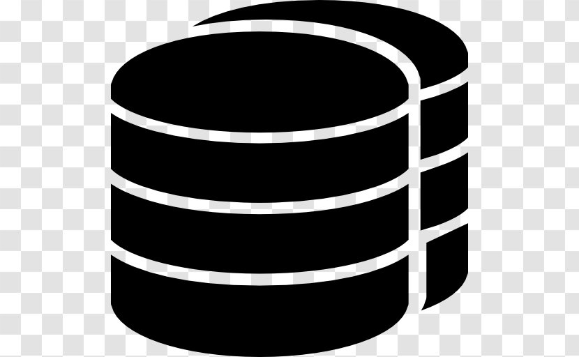 Database SQL - Flat File - Black And White Transparent PNG