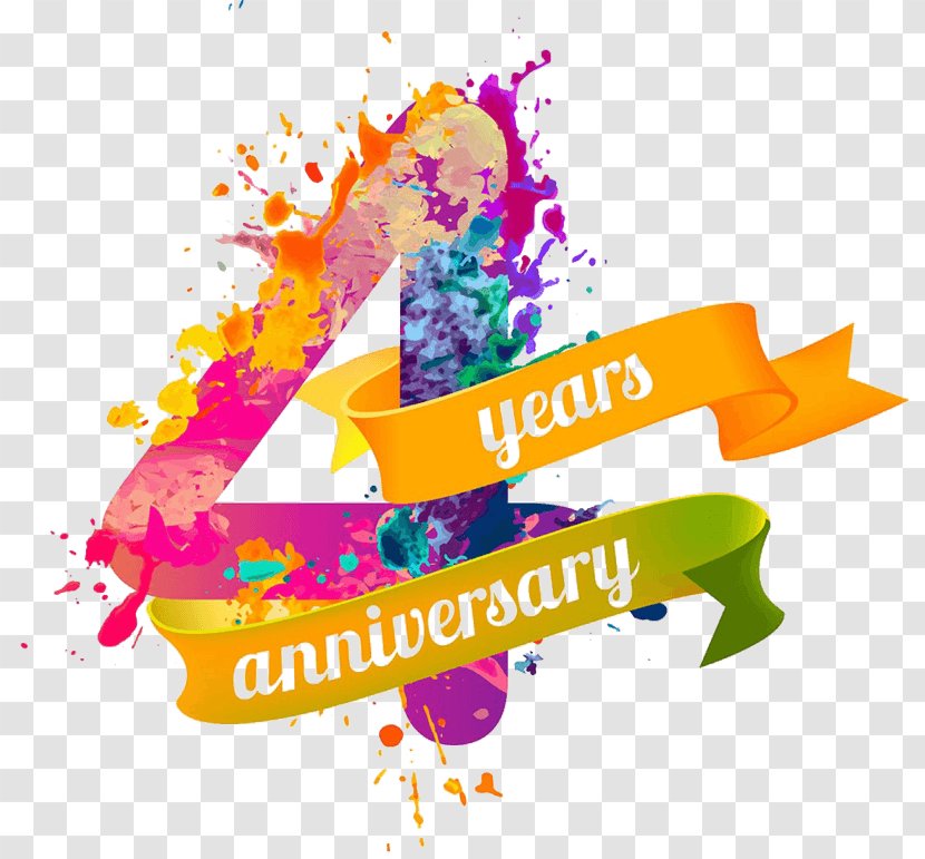 Royalty-free Vector Graphics Image Anniversary Stock Photography - Gift - Aniversarry Watercolor Transparent PNG