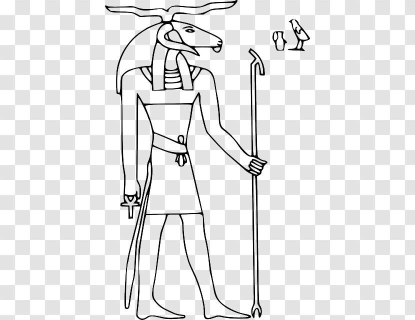 Ancient Egyptian Deities Coloring Book Religion - Male - Egypt Transparent PNG