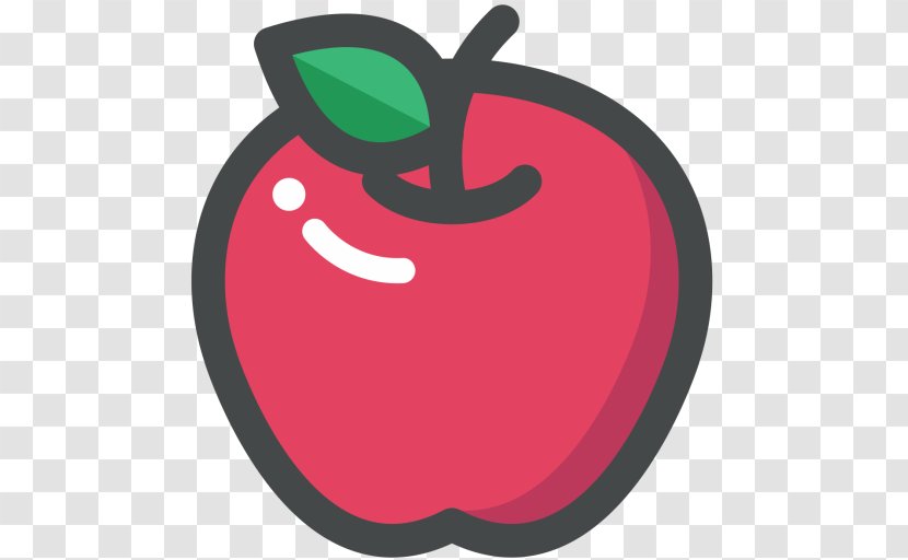 Apple Fruit - Mouth - Icon Transparent PNG