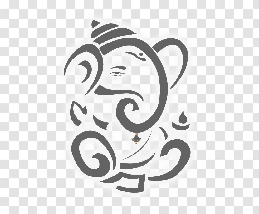 Ganesha Ganesh Chaturthi Hinduism Deity - Sticker Transparent PNG