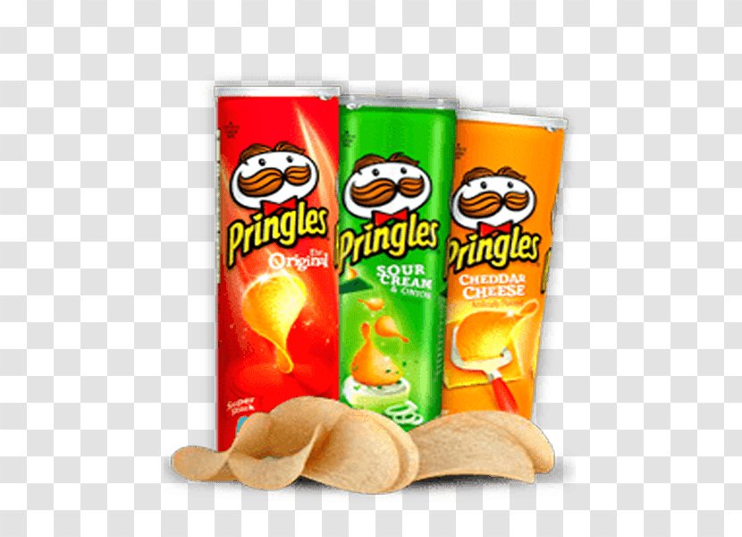 Pringles - Paprika (190g) Snack Potato Chip Flag Transparent PNG