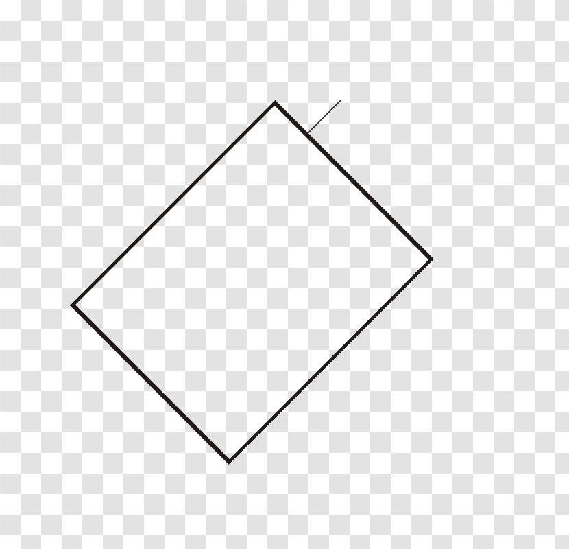 Rectangle Area Square Triangle - Tool Images Transparent PNG