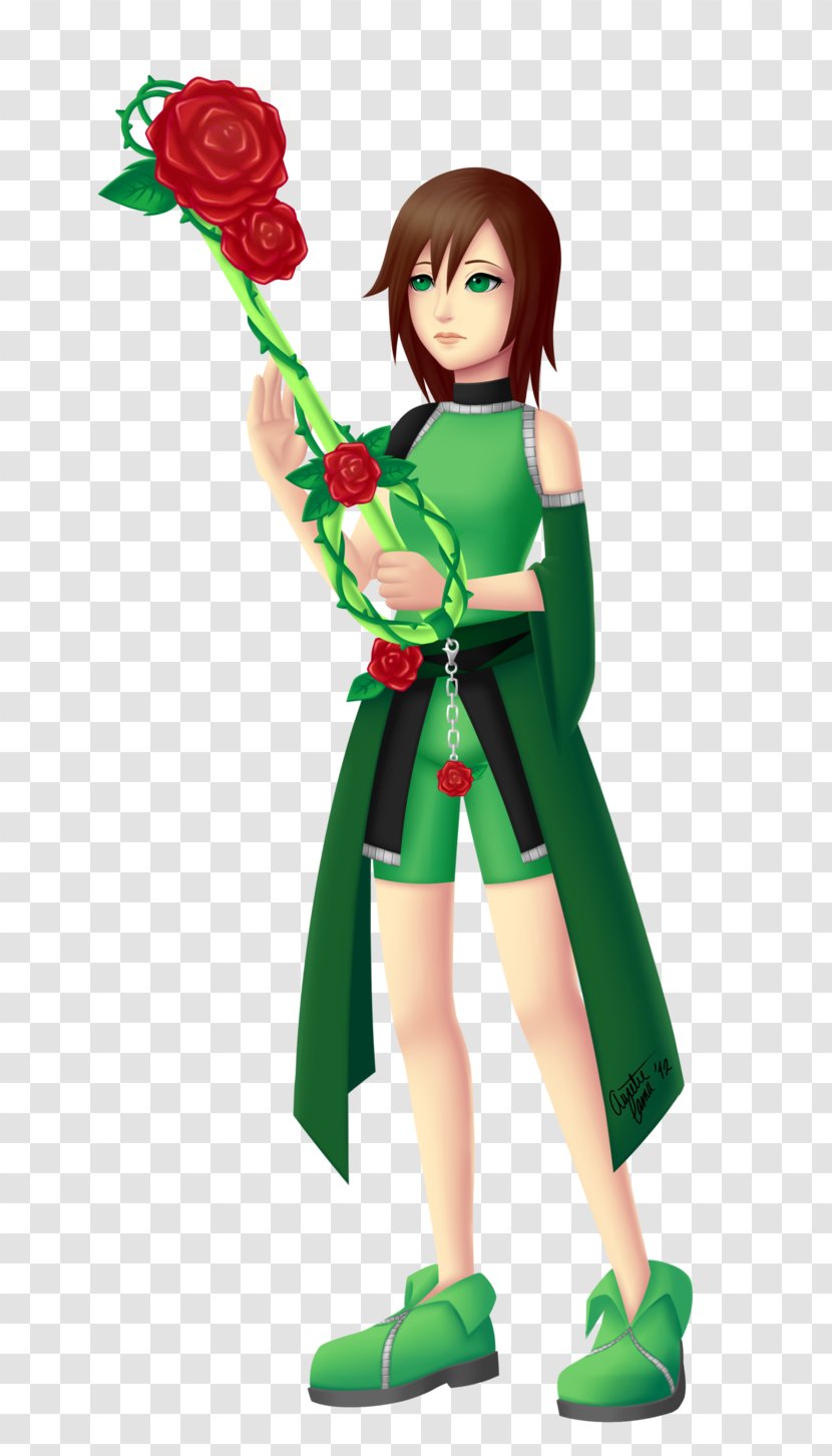 Figurine Green Doll Character Fiction Transparent PNG