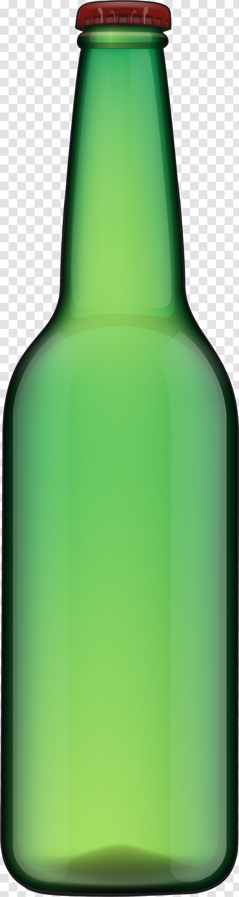 Plastic Bottle - Green - Water Alcohol Transparent PNG