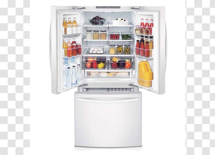Samsung RF220NCTA Refrigerator Cubic Foot Freezers Frigidaire Gallery FGHB2866P - Small Appliance Transparent PNG