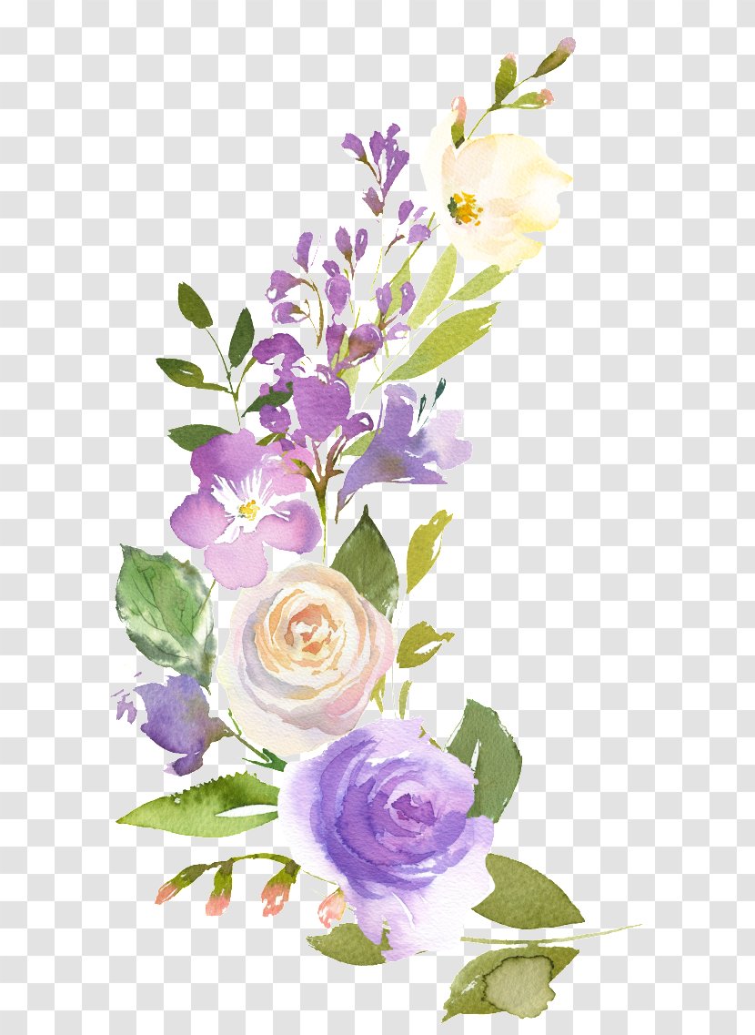 Floral Design Flower Clip Art Wreath - Painting Transparent PNG