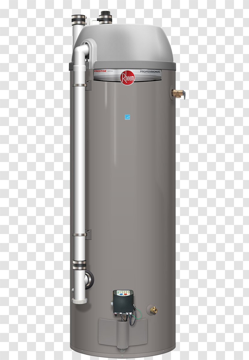 Furnace Water Heating Rheem HVAC Natural Gas - Small Appliance Transparent PNG