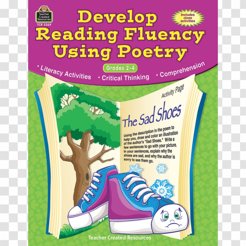 Develop Reading Fluency Using Poetry Phonics - Teacher - Book Transparent PNG