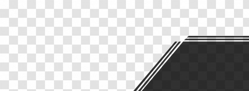 Brand White Line - Black And Transparent PNG