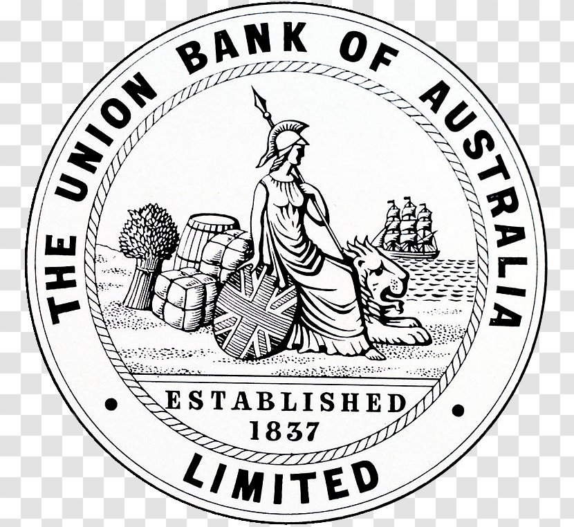 Bank Australia Rubber Stamp - Black And White Transparent PNG
