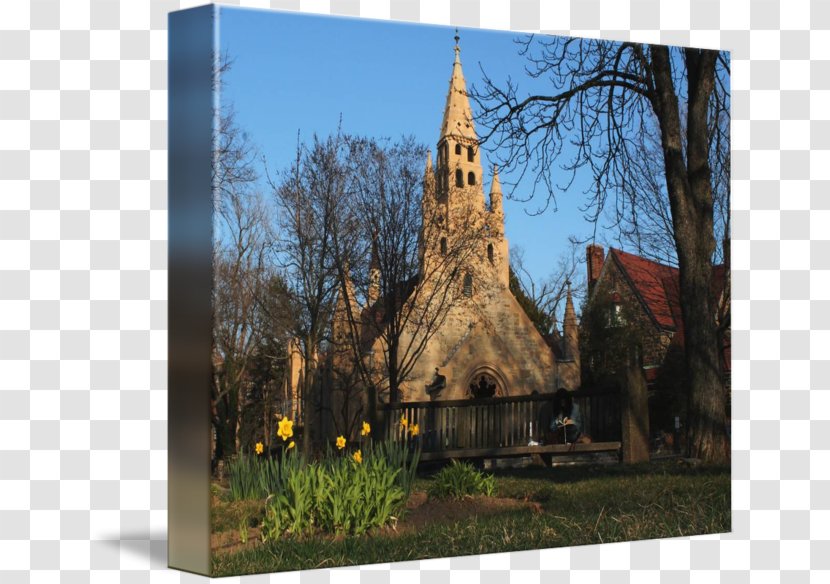 Forest Hills Gardens Church Chapel Imagekind Spire - Sky - Hill Transparent PNG