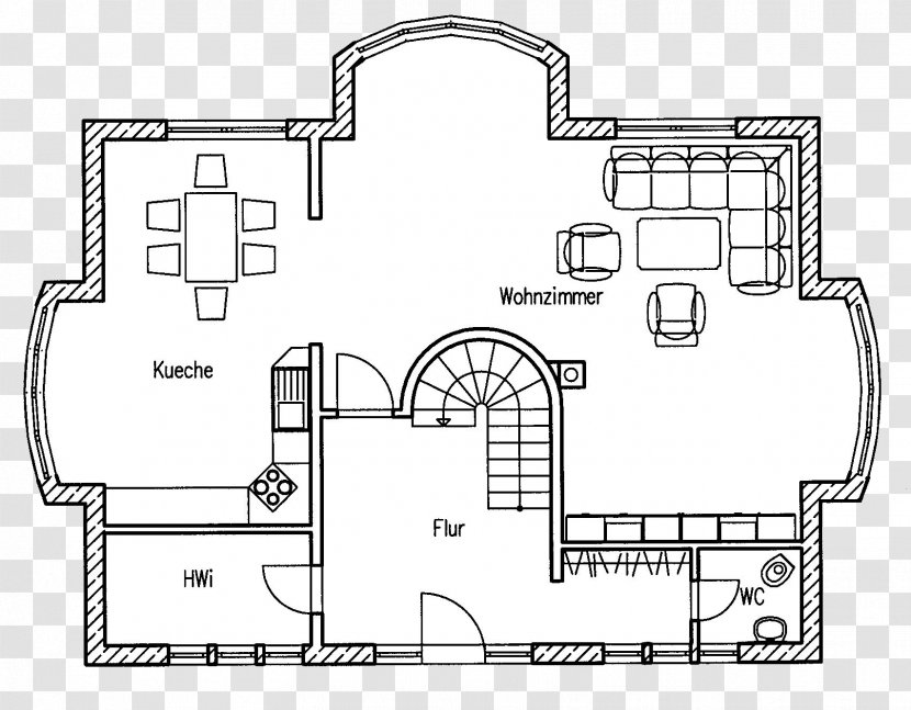 Floor Plan Technical Drawing Car Product Design - Structure Transparent PNG