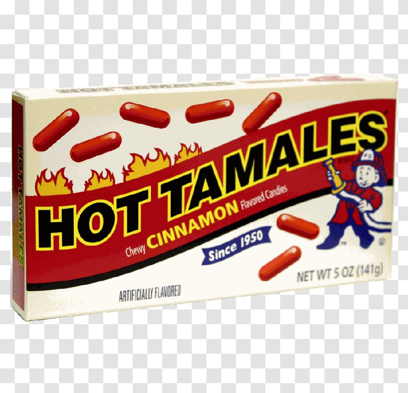 Hot Tamales Cotton Candy Popcorn Mike And Ike - Cinnamon Transparent PNG