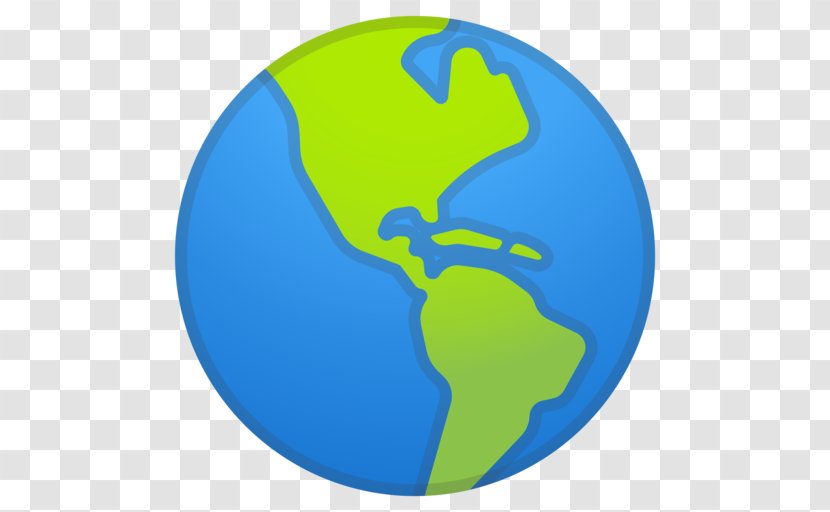 Earth Globe World Emoji Americas Transparent PNG