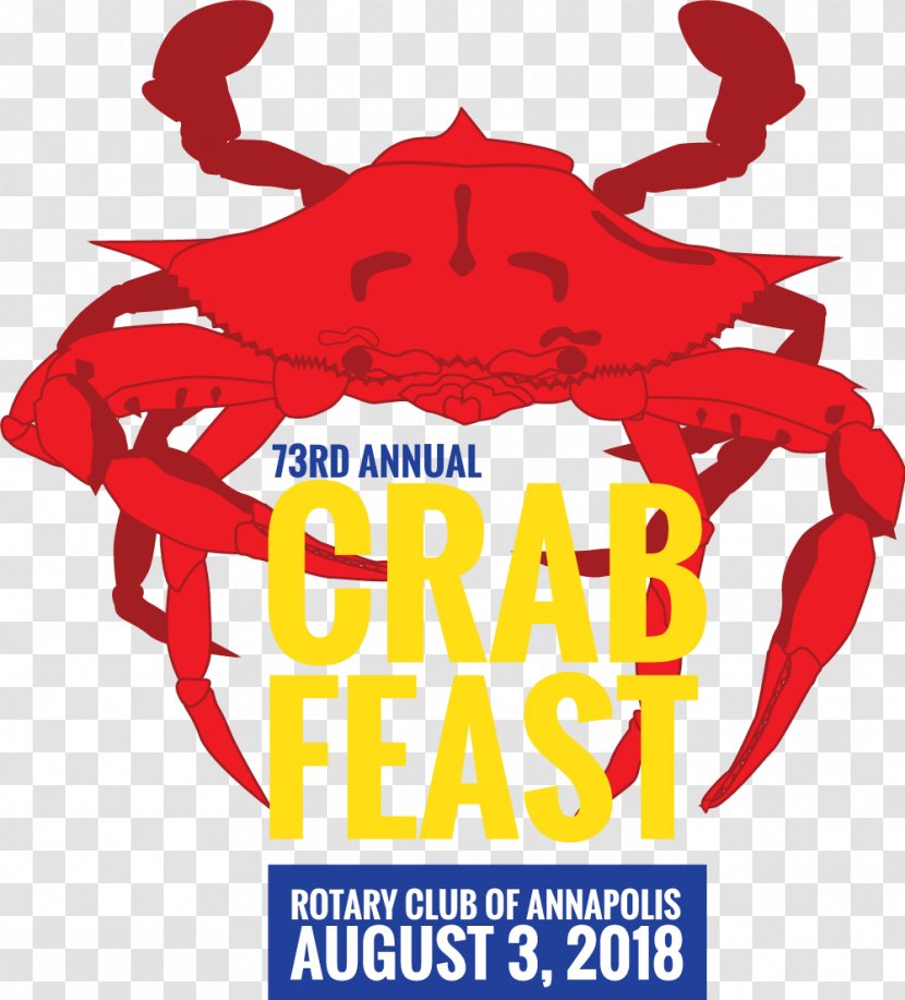 Crab Logo Brand Graphic Design - Red Transparent PNG