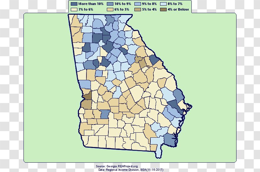 Dawson County, Georgia Water Resources Map Line Pattern - County Transparent PNG