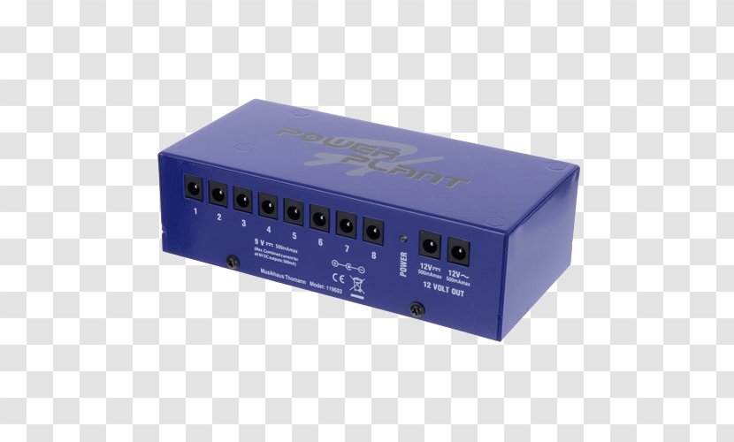 Harley Benton Guitar Effects Processors & Pedals Pedaal Power Supply Unit Transparent PNG