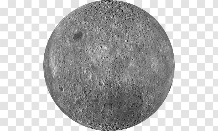 Far Side Of The Moon Supermoon Lunar Eclipse Earth - Monochrome Photography Transparent PNG