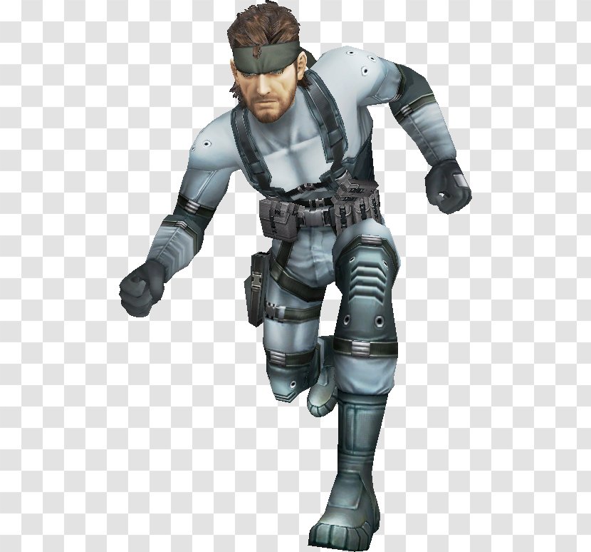 Hideo Kojima Super Smash Bros. For Nintendo 3DS And Wii U Brawl Solid Snake - Figurine - Metal Gear Transparent PNG