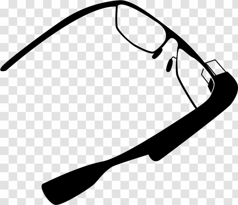 Google Glass Glasses Vector Graphics - Eye - Verres Facultatif Transparent PNG