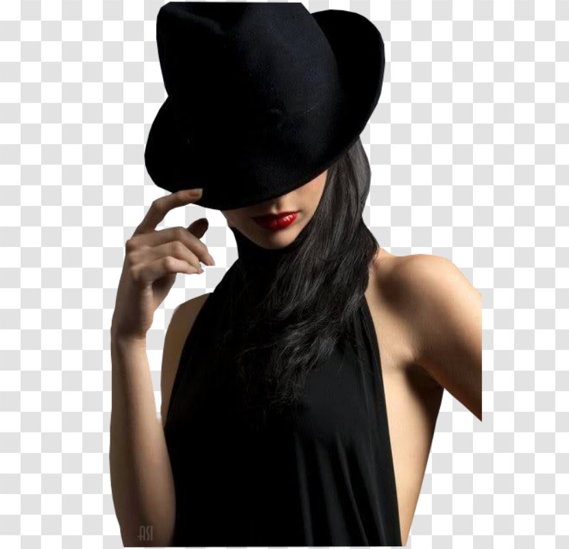 Woman With A Hat Robe Fashion Transparent PNG